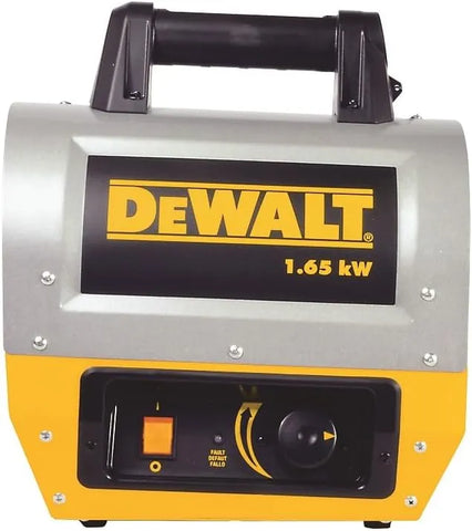 Dewalt F340635 1.65 kW 5,630 BTU Electric Forced Air Portable Heater