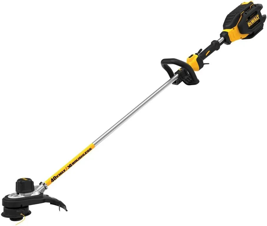DEWALT 40V MAX* XR String Trimmer, 6-Ah Battery (DCST990H1)