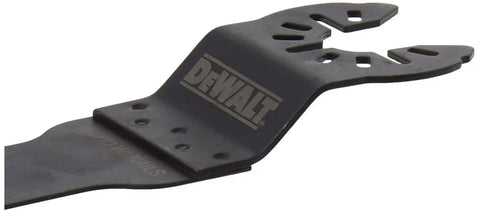 DEWALT Oscillating Tool Blade for Wood with Nails, Wide, Titanium Nitride Coated (DWA4204), Black