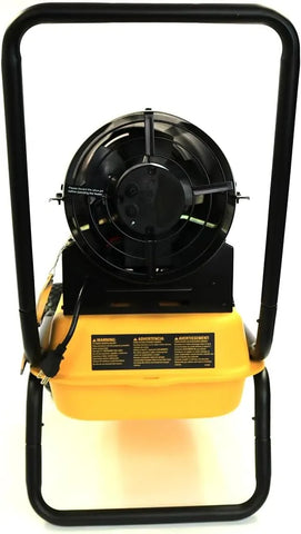 DeWalt DXH135KT 135,000 BTU Forced Air Kerosene Heater, Yellow