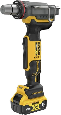 DEWALT 20V MAX XR PEX Expander Tool Kit with 1", 1-1/4", and 1-1/2" Expansion Heads, Battery and Charger Included (DCE410P1)
