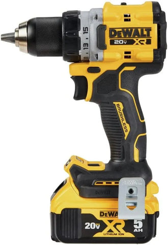 DEWALT 20V MAX* XR® Brushless Cordless 1/2 in. Drill/Driver Kit (DCD800P1), Yellow