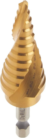 DEWALT Step Drill Bit, Impact Ready, 3/16-Inch-7/8-Inch (DWA1786IR) (Pack of 5)