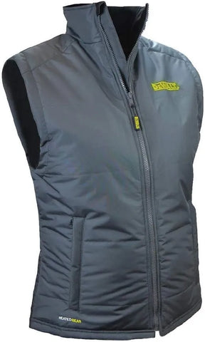 DEWALT DCHVL10C1-XS Women's Heated Quilted Vest, Gray, X-Small