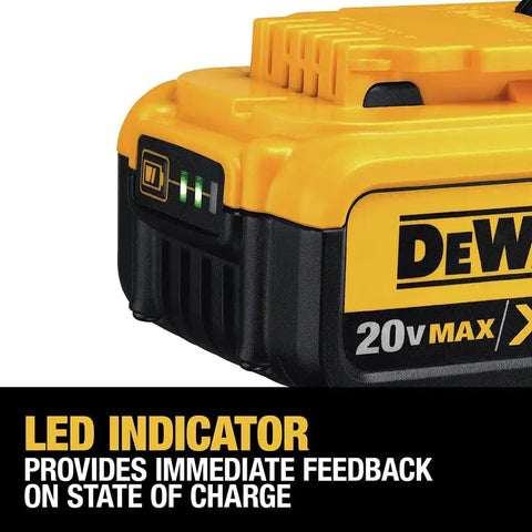 DEWALT 20V MAX Drill/Driver, 3-Speed, Premium 4.0Ah Kit (DCD980M2)