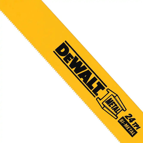 DEWALT Reciprocating Saw Blades, Straight Back, 4-Inch, 24 TPI, 5-Pack (DW4812)