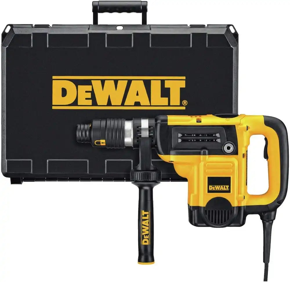 DEWALT Rotary Hammer Drill, Spline Combination, 12-Amp, 1-9/16-Inch (D25553K)