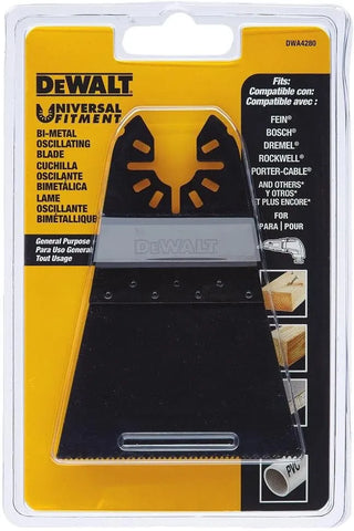 DEWALT DWA4280 Bi Metal Wood with Nails Oscillating Blade, 2-1/2"