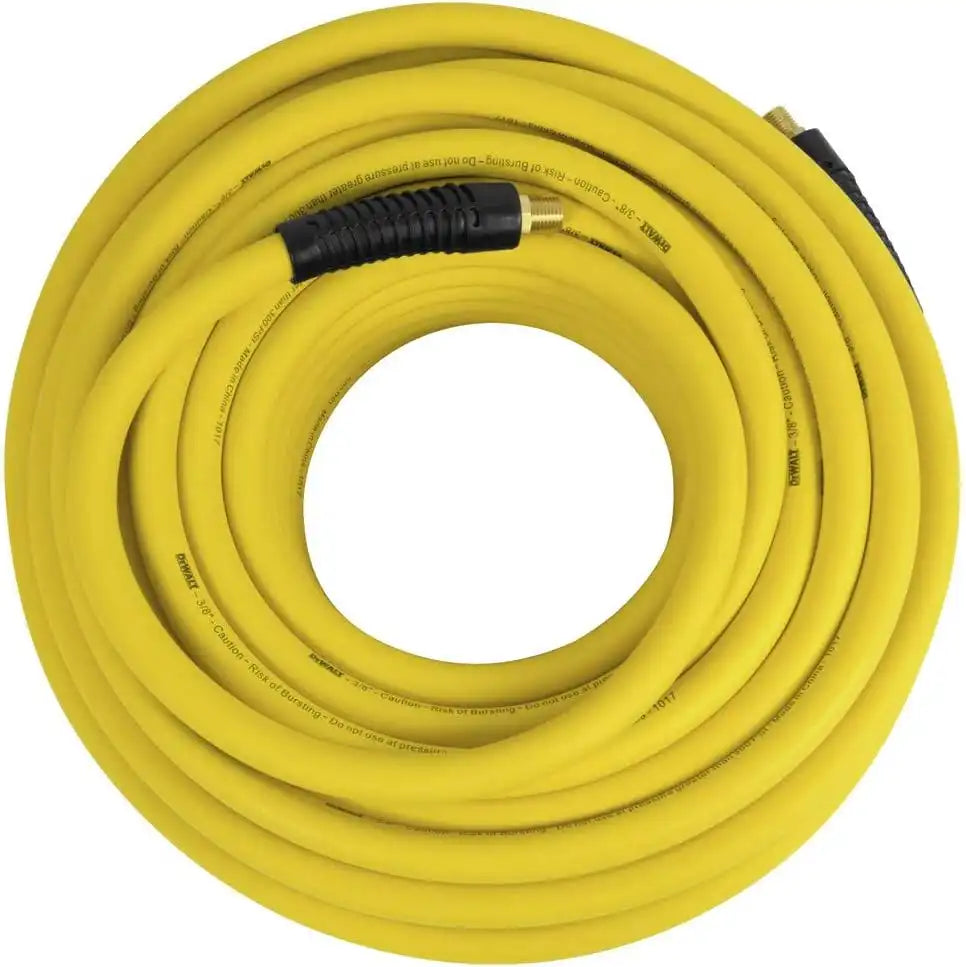 DEWALT DXCM012-0202 3/8â€ x 100â€ Premium Rubber Hose , Yellow