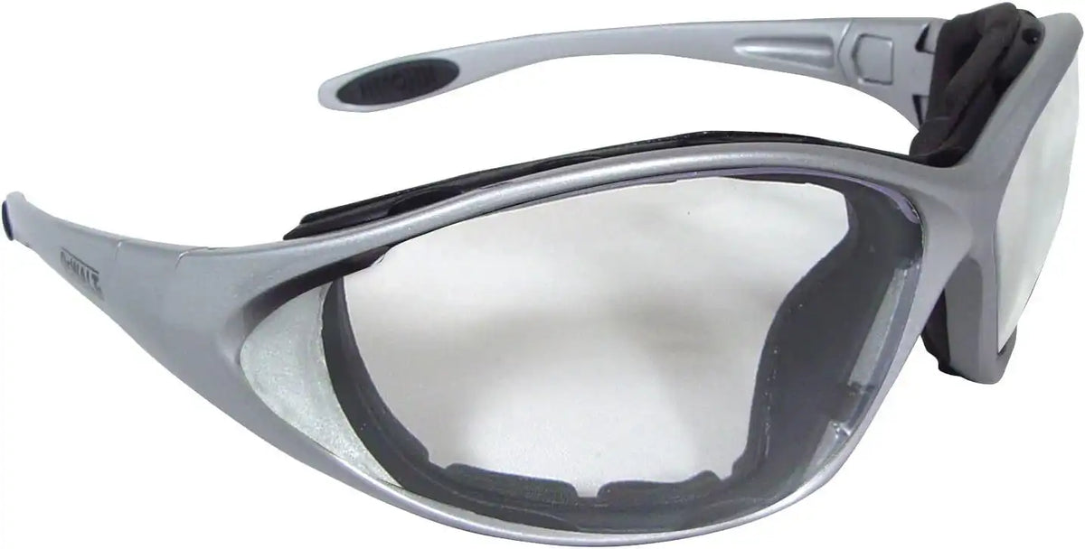 DeWalt DPG95-1C Framework Safety Glasses with Foam Lined Frame, Clear Lens