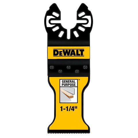 DEWALT 1-1/4 In, Titanium Oscillating Tool Blade For Wood with Nails, 3 Pack, (DWA4203-3)