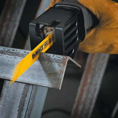 DEWALT DW4811 6-Inch 18 TPI Straight Back Bi-Metal Reciprocating Blade (5-pack)