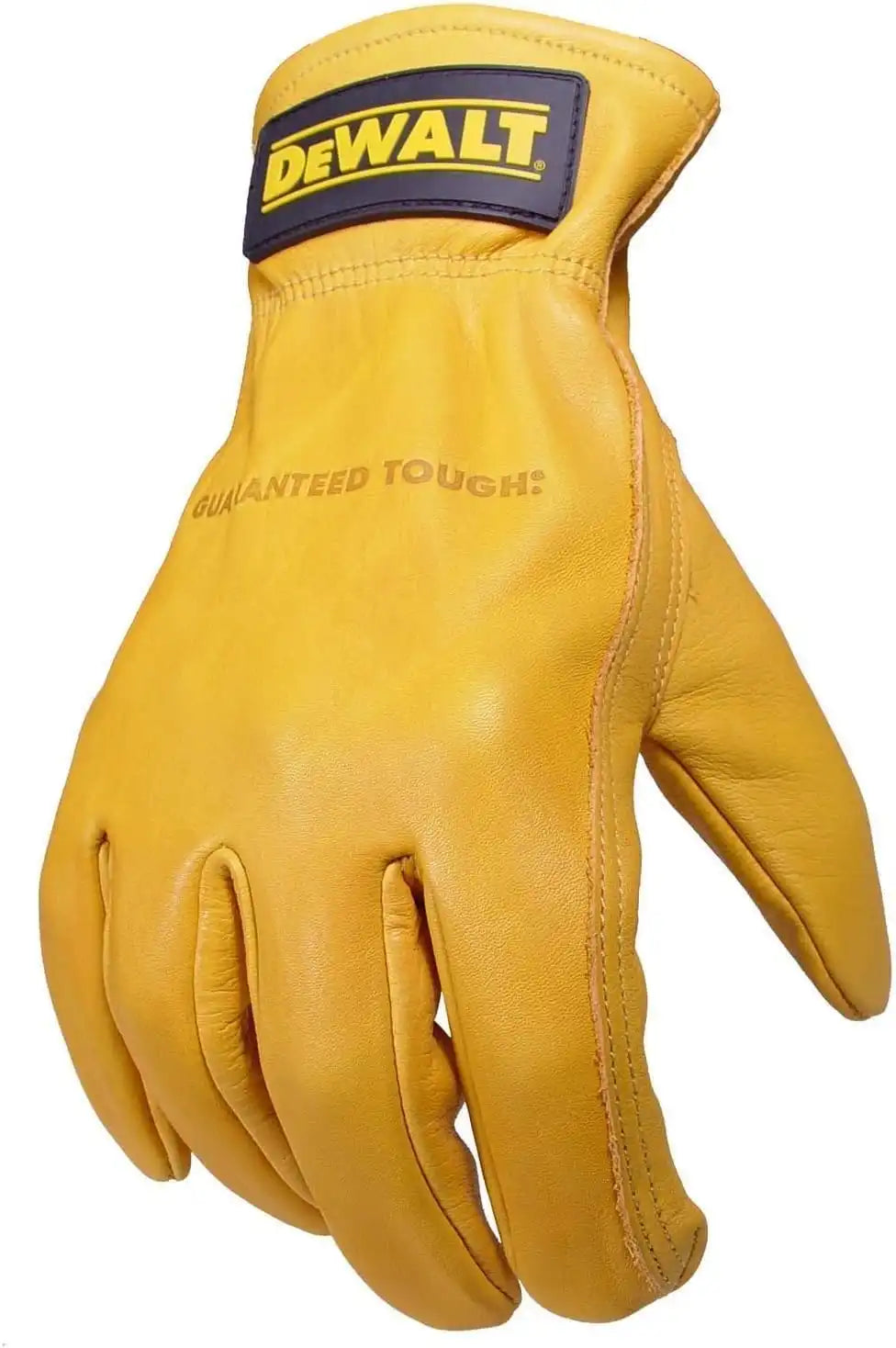 Dewalt DPG31L Grain Goat Skin Driver Work Glove with Keystone Thumb, Large,Multi