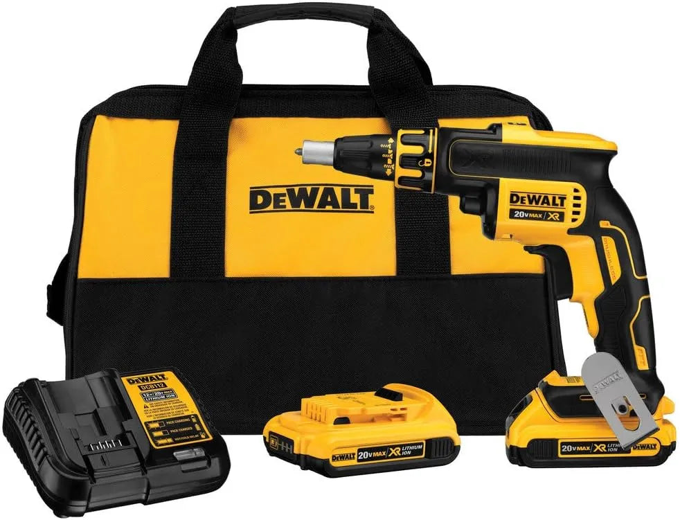 DEWALT DCF620D2 20V Drywall Screw Gun