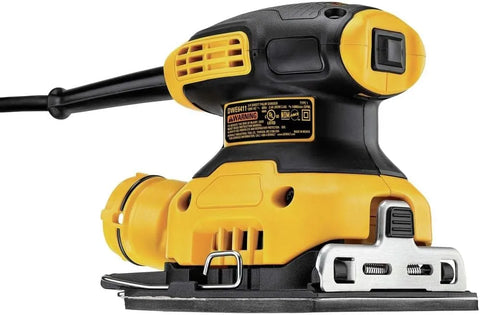 DEWALT Palm Sander, 1/4 Sheet, 14,000 OPM (DWE6411K)