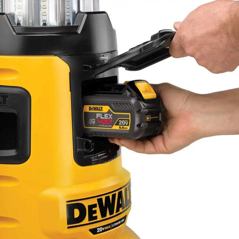 DEWALT DCL070 20V MAX Bare Tool FLEXVOLT Bluetooth LED Area Light