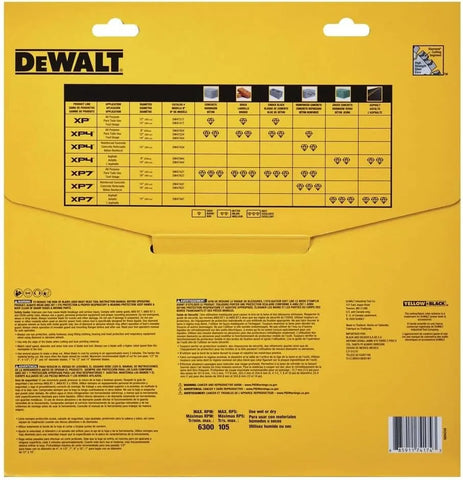 DEWALT DW47224 12IN SEGMENTED XP4 ALL PURPOSE