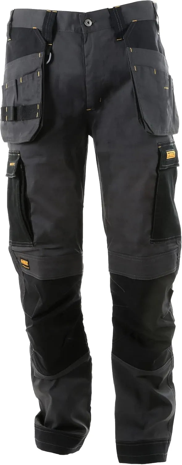 DEWALT Barstow Men's Pro-Stretch, Water Resistant, Slim Fit, Holster Pocket, Utility Work Pants