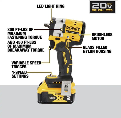 20V MAX 3/8IN COMPACT IMPACT WRENCH KIT