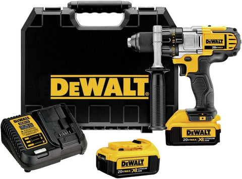 DEWALT 20V MAX Drill/Driver, 3-Speed, Premium 4.0Ah Kit (DCD980M2)