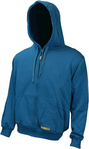 DEWALT DCHJ069C1-M Blue Fleece Heated Hoodie