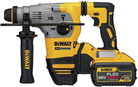 DEWALT 20V MAX* XR Rotary Hammer Drill, L-Shape, SDS Plus, 1-1/8-Inch (DCH293X2)