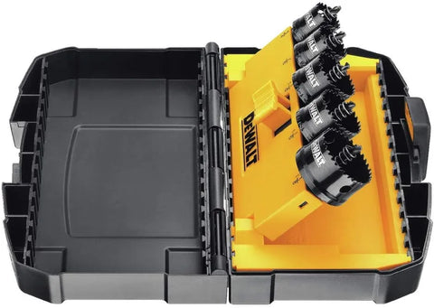 DEWALT Hole Saw Kit, Impact Ready, 5-Piece (D1800IR5)