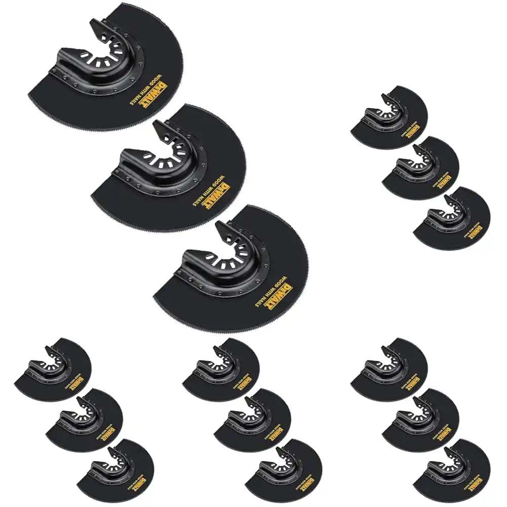 DEWALT DWA4212-3 Oscillating Flush Cut Blade, (Pack of 15)