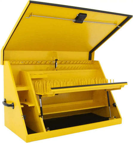 DeWalt 36" x 17" Triangle Toolbox - Steel, Yellow