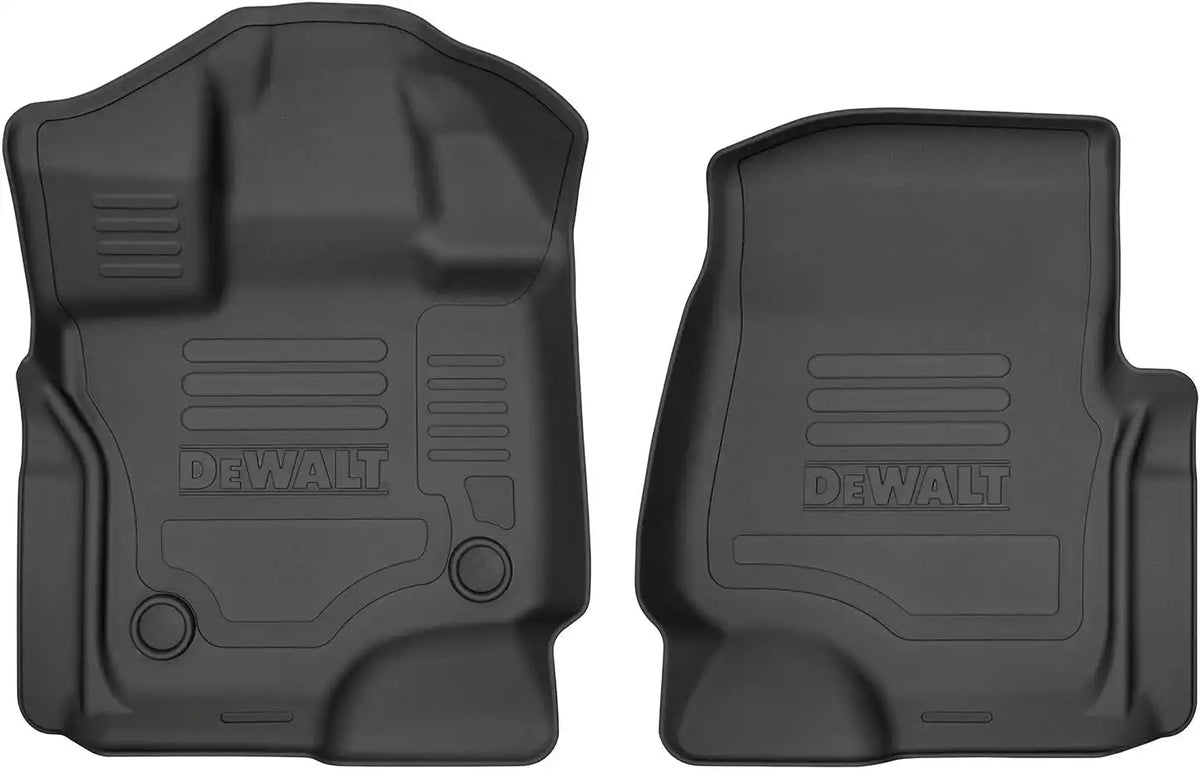 RealTruck DeWalt DXTAFL002 Front Floor Liners Fits 15-19 F150 SuperCrew/SuperCab