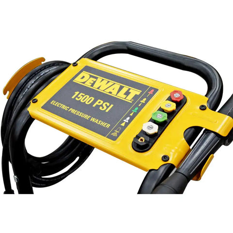 DEWALT Cold Water Electric Pressure Washer, 1500 PSI, 1.5 HP, 2.0 GPM, 5/16IN Hose