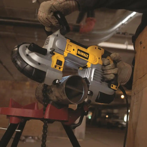 DEWALT Portable Band Saw, Deep Cut, 10 Amp, 5-Inch (DWM120K)