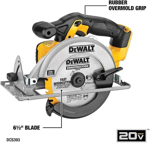 DEWALT Tools 5 Tool Power Tool Combo Kit, Cordless Drill Impact Driver Saw Oscillating Multi-tool Set with 20V MAX Battery and Charger (DCK551D1M1)