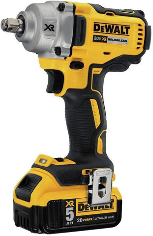 DEWALT 20V MAX* XR Impact Wrench Kit, Hog Ring Anvil, 1/2-Inch (DCF894HP2)
