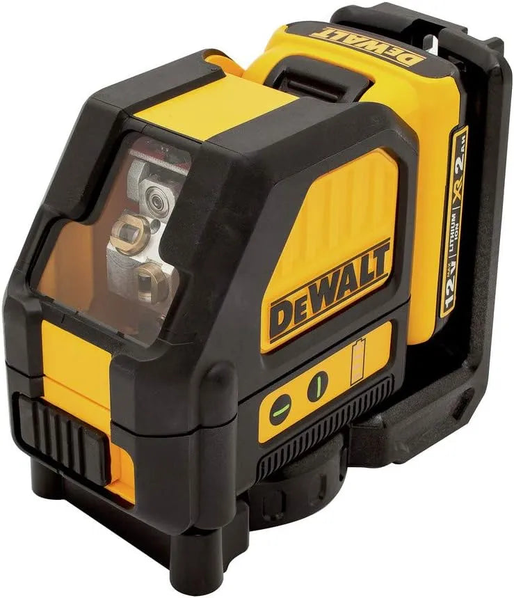 DEWALT 12V MAX Laser Level, Cross Line Laser, Green (DW088LG)
