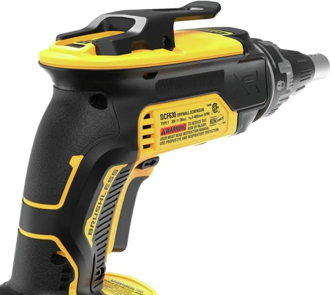 DEWALT 20V MAX Drywall Screw Gun, Battery and Charger Included (DCF630E1)