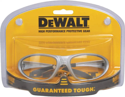 Dewalt DPG56-1C Ventilator Clear High Performance Protective Safety Glasses with Wraparound Frame