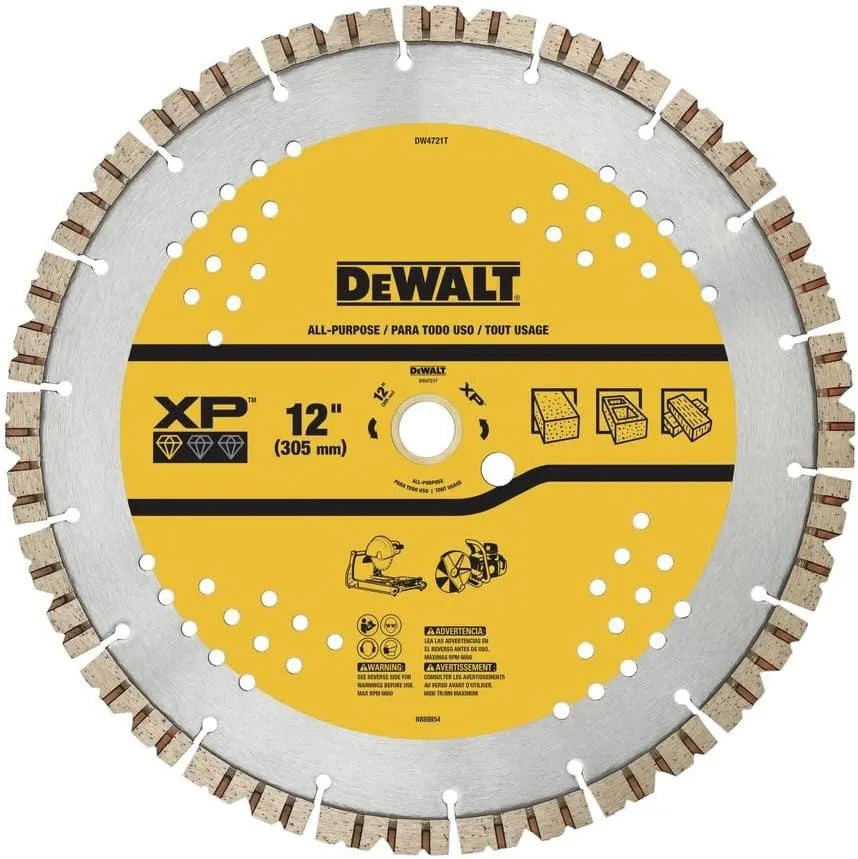 DEWALT DW4721T 12IN SEGMENTED XP ALL PURPOSE