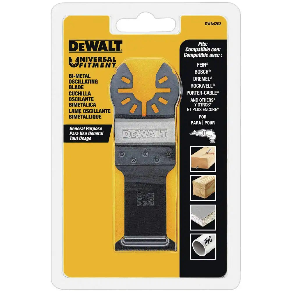 DEWALT Dwa4203 Oscillating Wood with Nails Blade