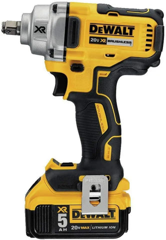 DEWALT 20V MAX* XR Impact Wrench Kit, Hog Ring Anvil, 1/2-Inch (DCF894HP2)