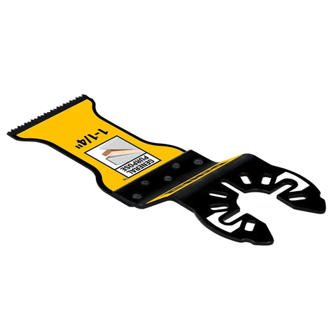DEWALT 1-1/4 In, Titanium Oscillating Tool Blade For Wood with Nails, 3 Pack, (DWA4203-3)