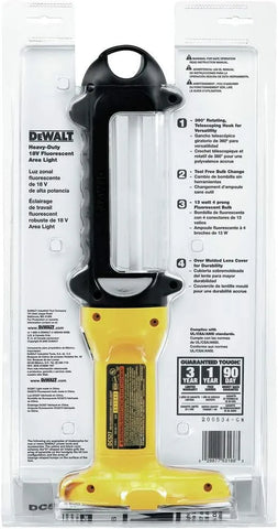 DEWALT DC527 18-Volt Fluorescent Area Light, No Battery