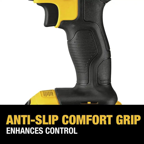DEWALT DCF880M2 20-volt MAX Lithium Ion 1/2-Inch Impact Wrench Kit with Detent Pin, Yellow