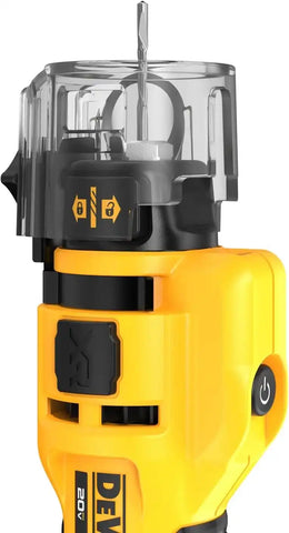 DEWALT Dust Shroud Attachment for Drywall Cut-Out Tools (DCE555DC)