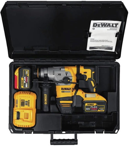DEWALT 20V MAX* XR Rotary Hammer Drill, L-Shape, SDS Plus, 1-1/8-Inch (DCH293X2)