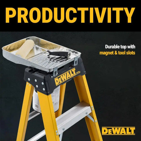 DeWalt Type IAA 375lb Rated FG Stepladder 12 DXL3410-12