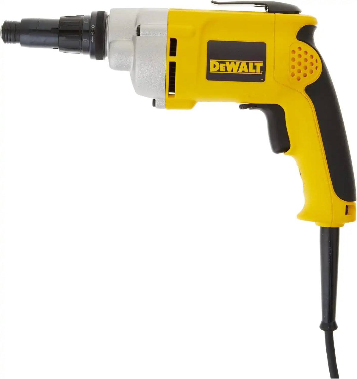 DEWALT Drywall Screw Gun, Variable Speed Reversible, 6.5-Amp (DW267), 0.25