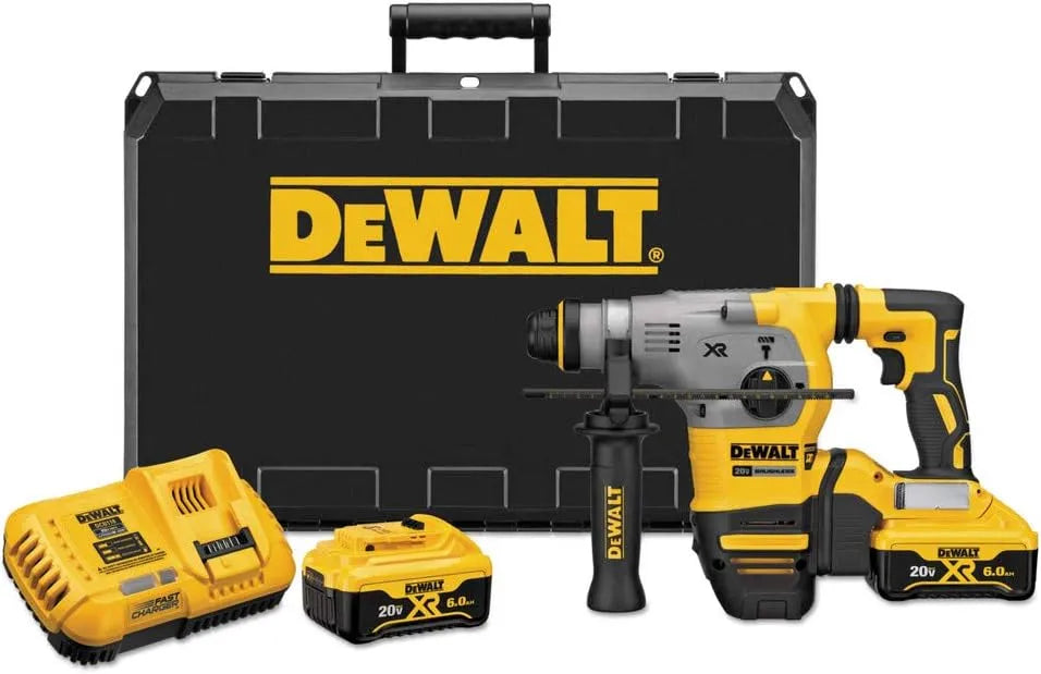 DEWALT 20V MAX* XR Rotary Hammer, SDS Plus Kit, 1-1/8-Inch (DCH293R2)