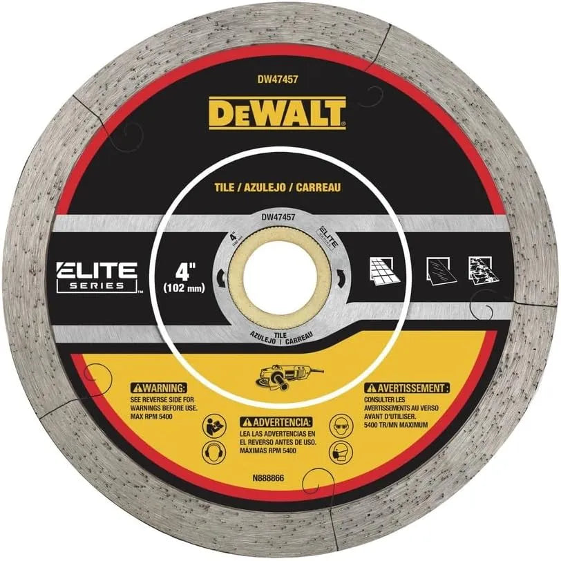 DEWALT DW47457 4IN CONTINUOUS XP7 TILE