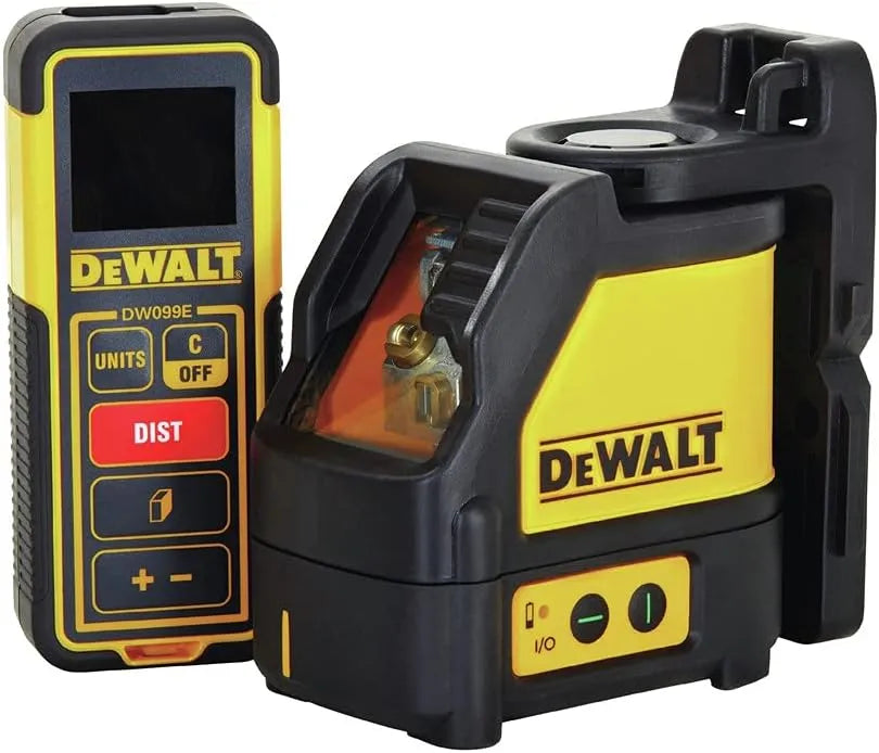 DEWALT TSTAK Laser Level & Laser Measure Tool Kit, Cross Line (DW0889CG)